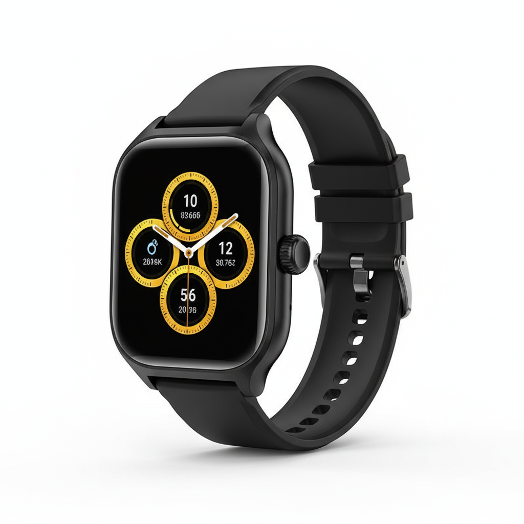 C20Pro Black Smart Watch