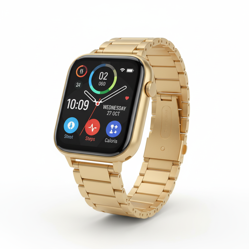 H13 Gold Smart Watch